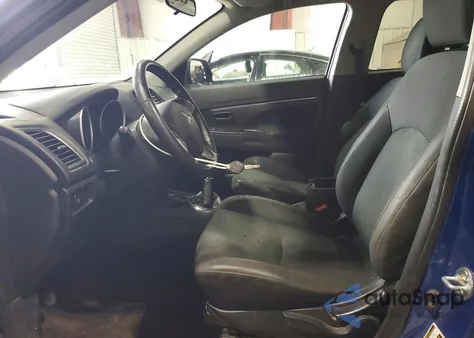 2015 Mitsubishi Outlander Sport Es from USA, damaged, VIN 4A4AP3AU0FE009739